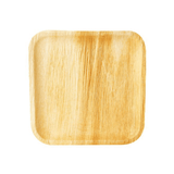 Palmblatt Teller Quadratisch 25,5cm 6 Stk. - DECORAMI