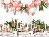 Pappbecher Roségold 6 Stk. - DECORAMI