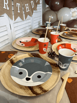Pappteller Waldtiere (8 Stk.) - DECORAMI