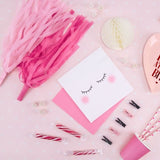 Tasseln Rosa Pink Créme 12 Stk. - DECORAMI