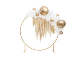 XL Luftballon Ø 60cm Chrom-Gold - DECORAMI